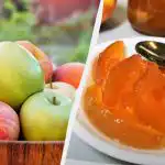 Jantarna jabolčna marmelada: rezine so prozorne kot lizike