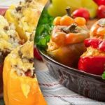 Polnjene paprike na nov način: skrivnost je v nadevu