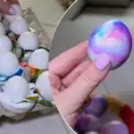 Kako izdelati velikonočna jajca iz marmorja: flyhack, ki je osvojil