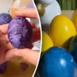 Kozmični in marmorni učinek za drobiž: kaj barvati jajca za