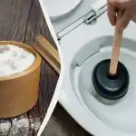 Navadna kuhinjska sol v 10 minutah raztopila zamašek v straniščni